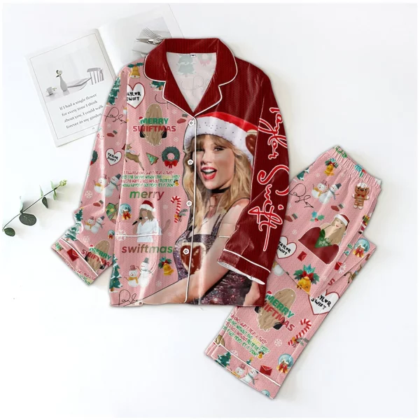 Taylor Merry Swiftmas Christmas Pajama Set