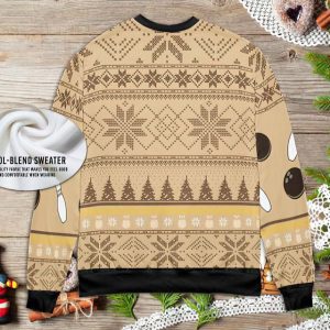 The Dude Abides Ugly Christmas Sweater