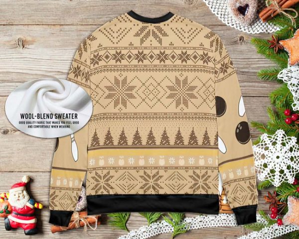 The Dude Abides Ugly Christmas Sweater