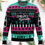 The Game is On Squid Game Christmas Sweater