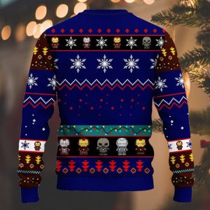 Tony Stark Ugly Christmas Sweater