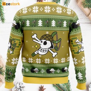 Usopp One Piece Ugly Christmas Sweater