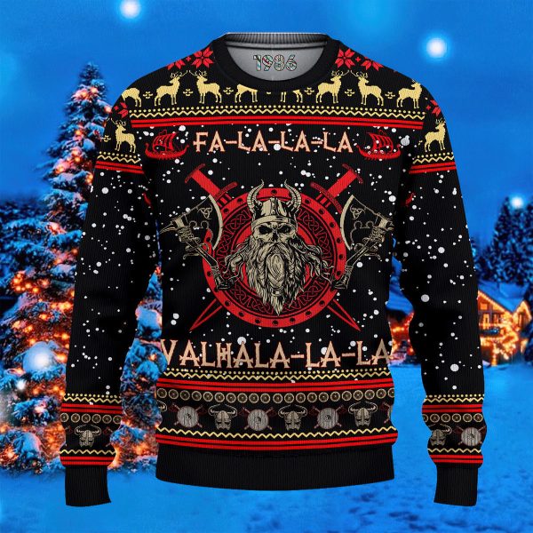 Valhalla Ugly Christmas Sweaters