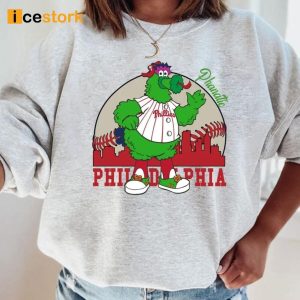 Vintage Phillie Phanatic Cartoon Sweatshirt