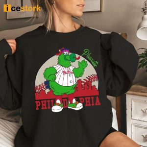 Vintage Phillie Phanatic Cartoon Sweatshirt