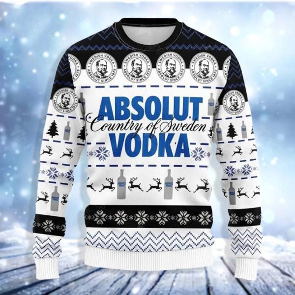Vodka Ugly Christmas Sweater