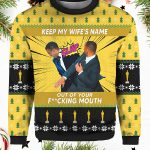 Will Smith Slaps Chris Rock Christmas Sweater