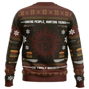 Winchester Christmas Supernatural Ugly Christmas Sweater