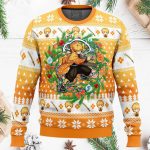 Zenitsu Agatsuma Demon Slayer Ugly Christmas Sweater