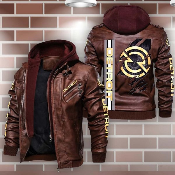 Detroit Diesel Leather Jacket Special Gift For Men
