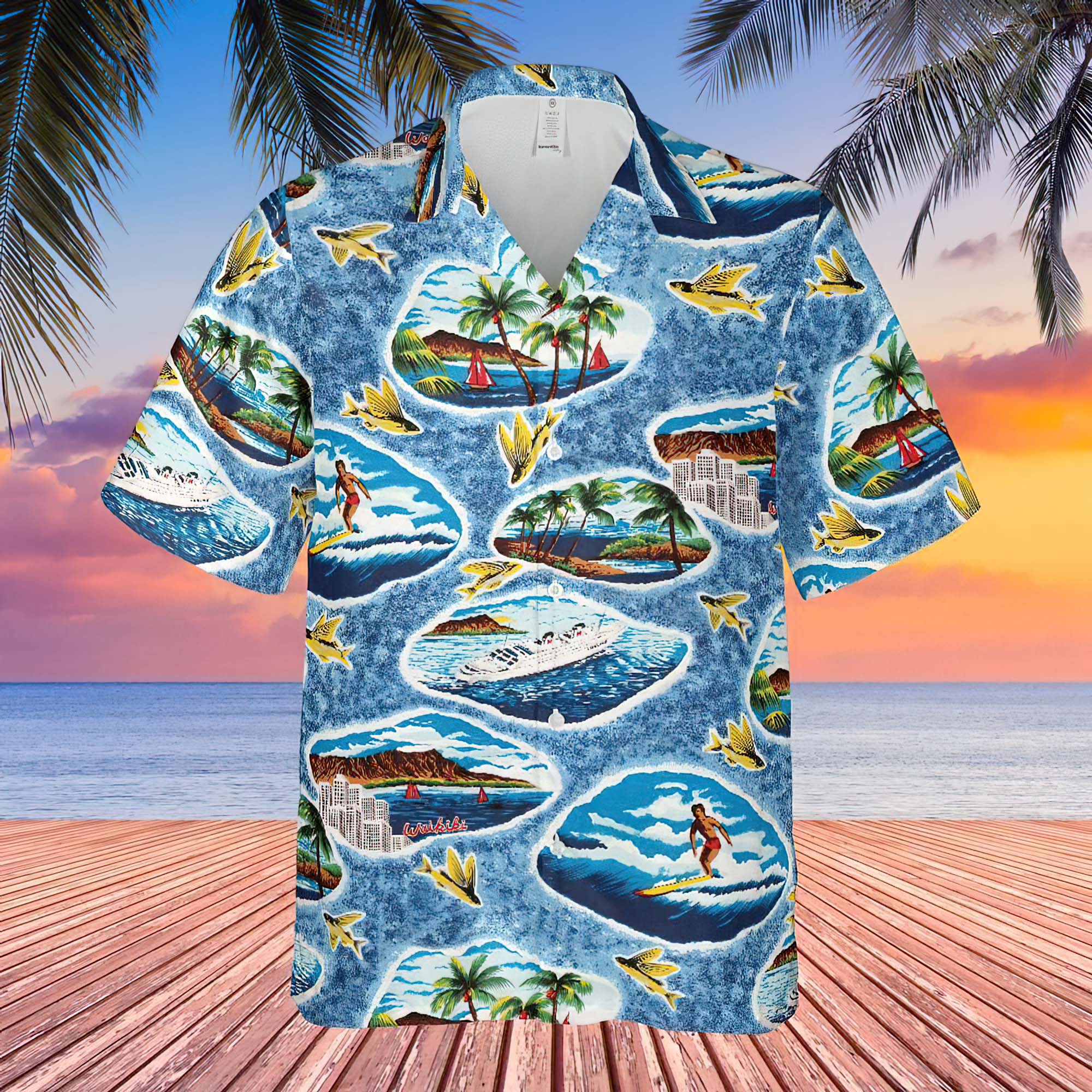 Goose Top Gun Hawaiian Shirt - Icestork