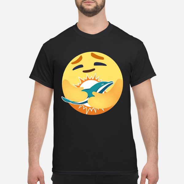 Dolphins Thinking Emoji Shirt