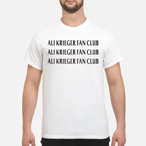 ali krieger fan club shirt