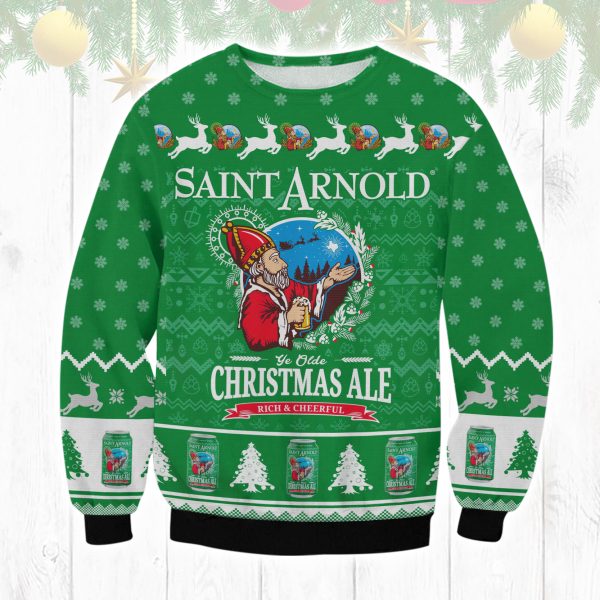 St Arnolds Ugly Christmas Sweater