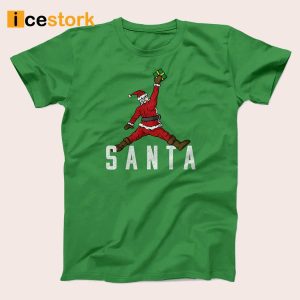 Air Santa Christmas T Shirt