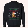 All I Want For Christmas Is Damon Salvatore Sweatshirt