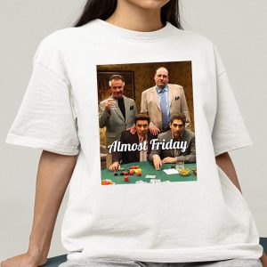 Almost Friday Poker Table Shirt