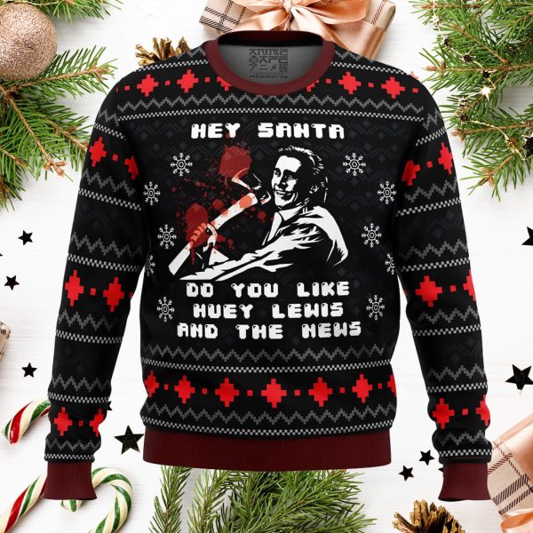 American Psycho Ugly Christmas Sweater