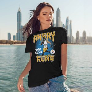 Angry Runs Steelers Jaylen Warren Shirt5