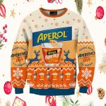 Aperol Spritz Orange Ugly Christmas Sweater