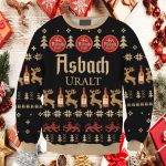 Asbach Uralt Black Ugly Christmas Sweater