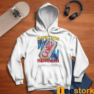 Aspartame Diet Coke Causes Happiness Shirt4