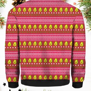 Avocado Avo Merry Christmas Sweater1