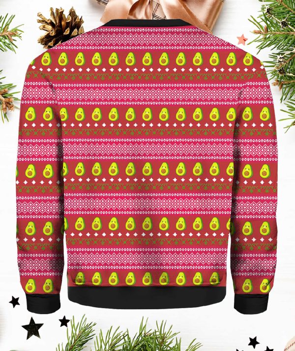 Avocado Avo Merry Christmas Sweater