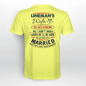 Awesome Lineman's Wife Shirt