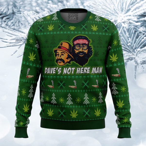 Cheech And Chong Ugly Christmas Sweater