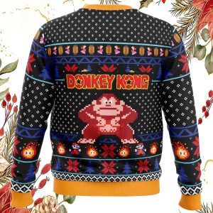 Christmas Kong Donkey Kong Ugly Christmas Sweater1