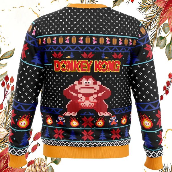 Christmas Kong Donkey Kong Ugly Christmas Sweater