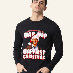 Clark Griswold Hap Hap Happiest Christmas Shirt