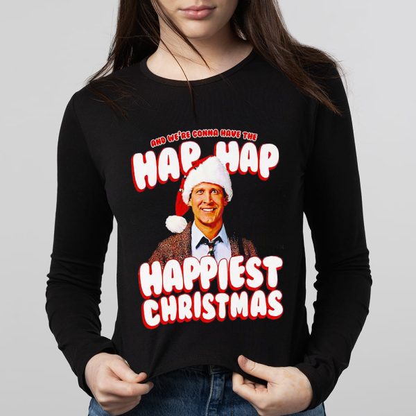 Clark Griswold Hap Hap Happiest Christmas Shirt