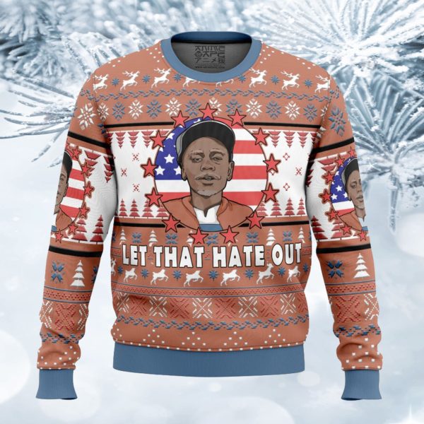 Clayton Bigsby Chappelle’s Show Ugly Christmas Sweater