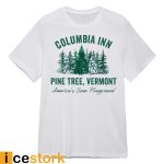 Columbia Inn Pine Tree Vermont Christmas Shirt