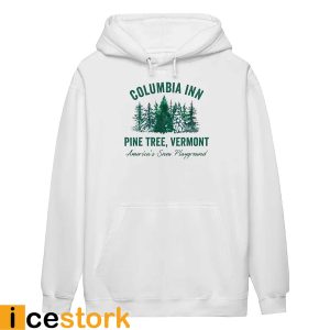 Columbia Inn Pine Tree Vermont Christmas Shirt4