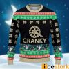 Cranky Funny Bicycle Ugly Christmas Sweater