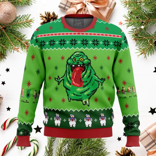 Cute Ghostbusters Ugly Christmas Sweater