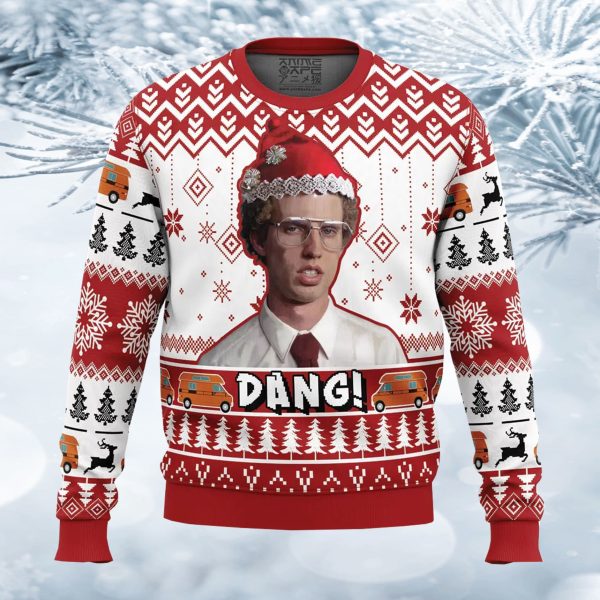 Dang Napoleon Dynamite Ugly Christmas Sweater