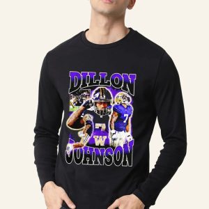 Dillon Johnson Washington Huskies Football Shirt