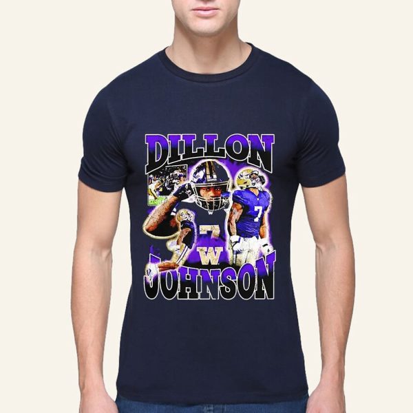Dillon Johnson Washington Huskies Football Shirt