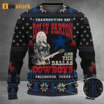 Dolly Parton Cowboys Ugly Christmas Sweater