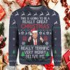 Donald Trump This Is Going To Be A Really Gread Christmas Ugly Christmas Sweater