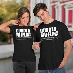 Dunder Mifflin Inc Christmas Party 2005 Presented By The Party Planning Committee Shirt4