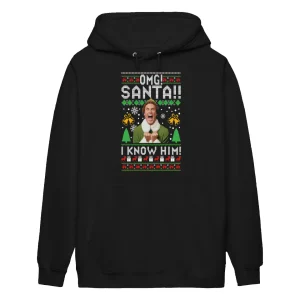 Elf Buddy Omg Santa I Know Him Christmas Sweater9