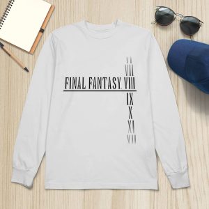 Final Fantasy Vi Vii Viii Ix X Xi Xii Shirt5