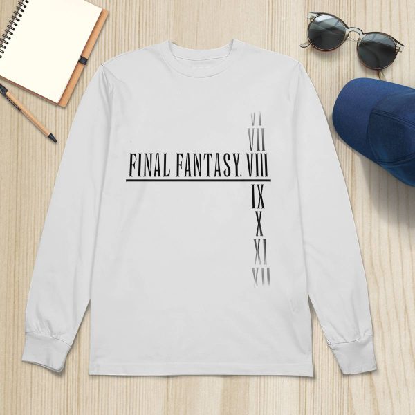 Final Fantasy Vi Vii Viii Ix X Xi Xii Shirt
