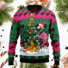 Flamingo Christmas Tree Ugly Christmas Sweater