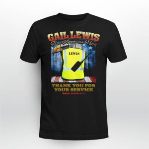 Gail Lewis True American Hero Thank You For Your Service Shirt3